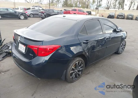 2017 Toyota Corolla Xse из США, поврежденный, VIN 5YFBURHEXHP721946